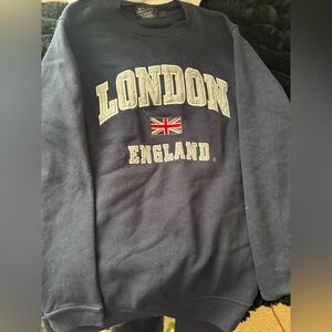 Navy London England Sweatshirt